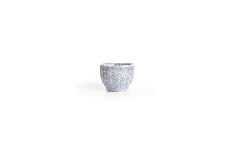 Tafelsetting en eten F·2·D | Kom 6Xh4,5cm Blauw Faded Dune