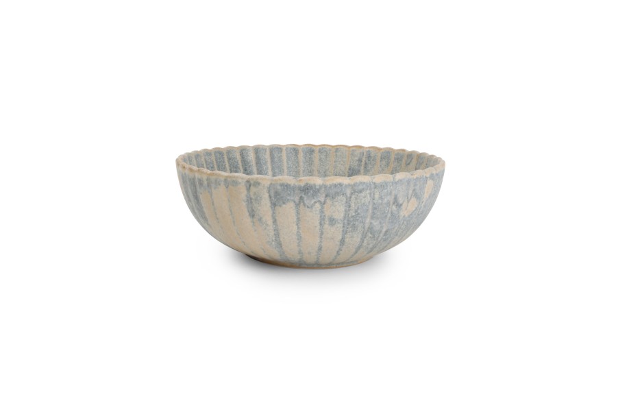 Tafelsetting en eten F·2·D | Kom 18Xh6,5cm Blauw Faded Dune