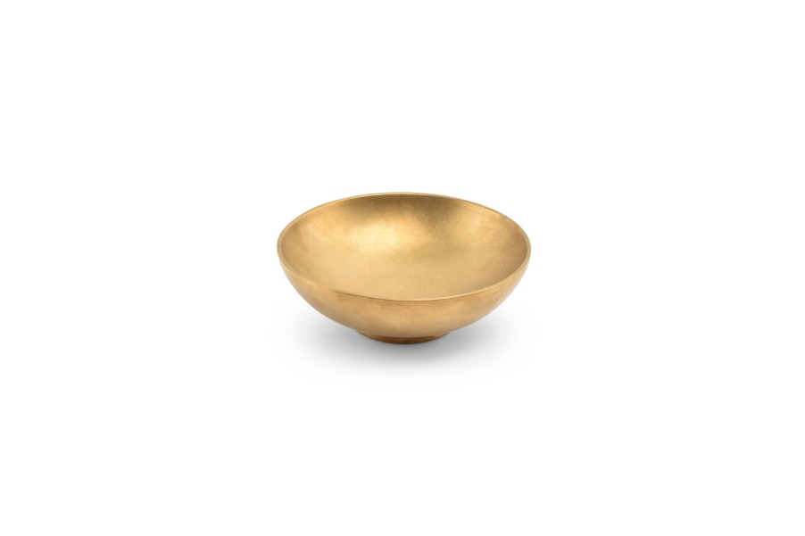 Tafelsetting en eten F·2·D | Kom 18Xh6Cm Dubbelwandige Vintage Gouden Host